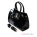 Купить женскую сумку Velina Fabbiano черную с замочком из "масла" - арт.33272-1_3